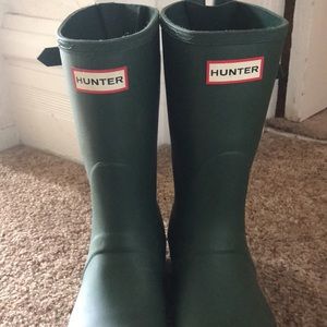 Hunter rain boots